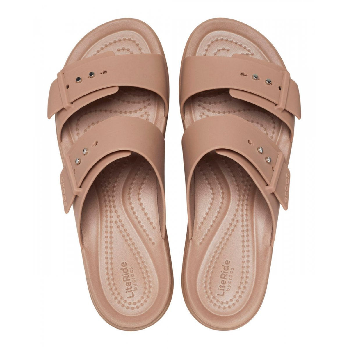 CROCS Brooklyn buckle latte