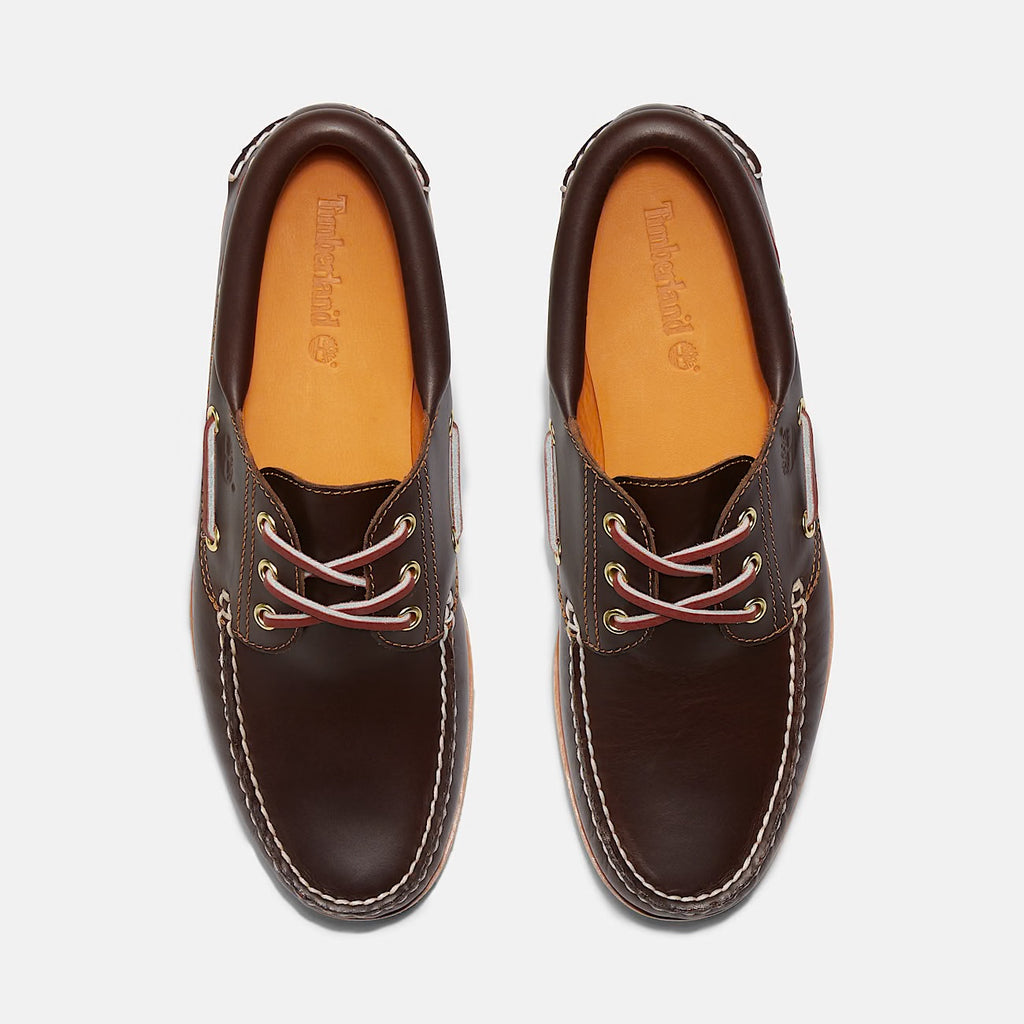 TIMBERLAND authentic boat shoe marrone