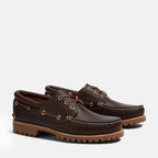 TIMBERLAND authentic boat shoe marrone