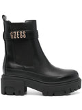 GUESS fl8yeaele10 schwarze Stiefelette