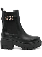 GUESS fl8yeaele10 schwarze Stiefelette