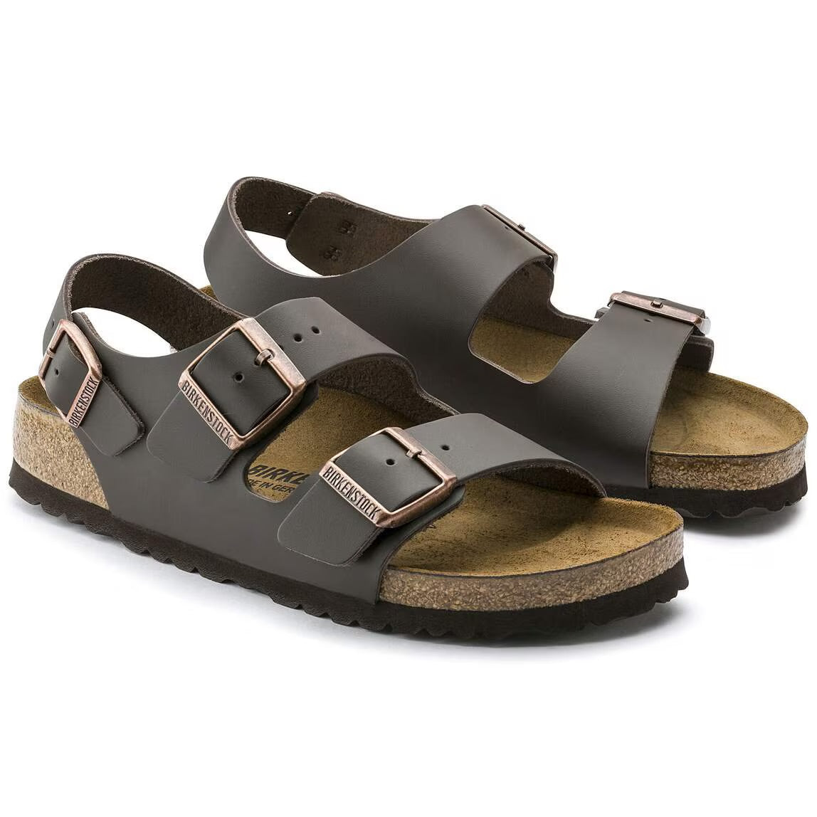 BIRKENSTOCK Milano BS dark brown