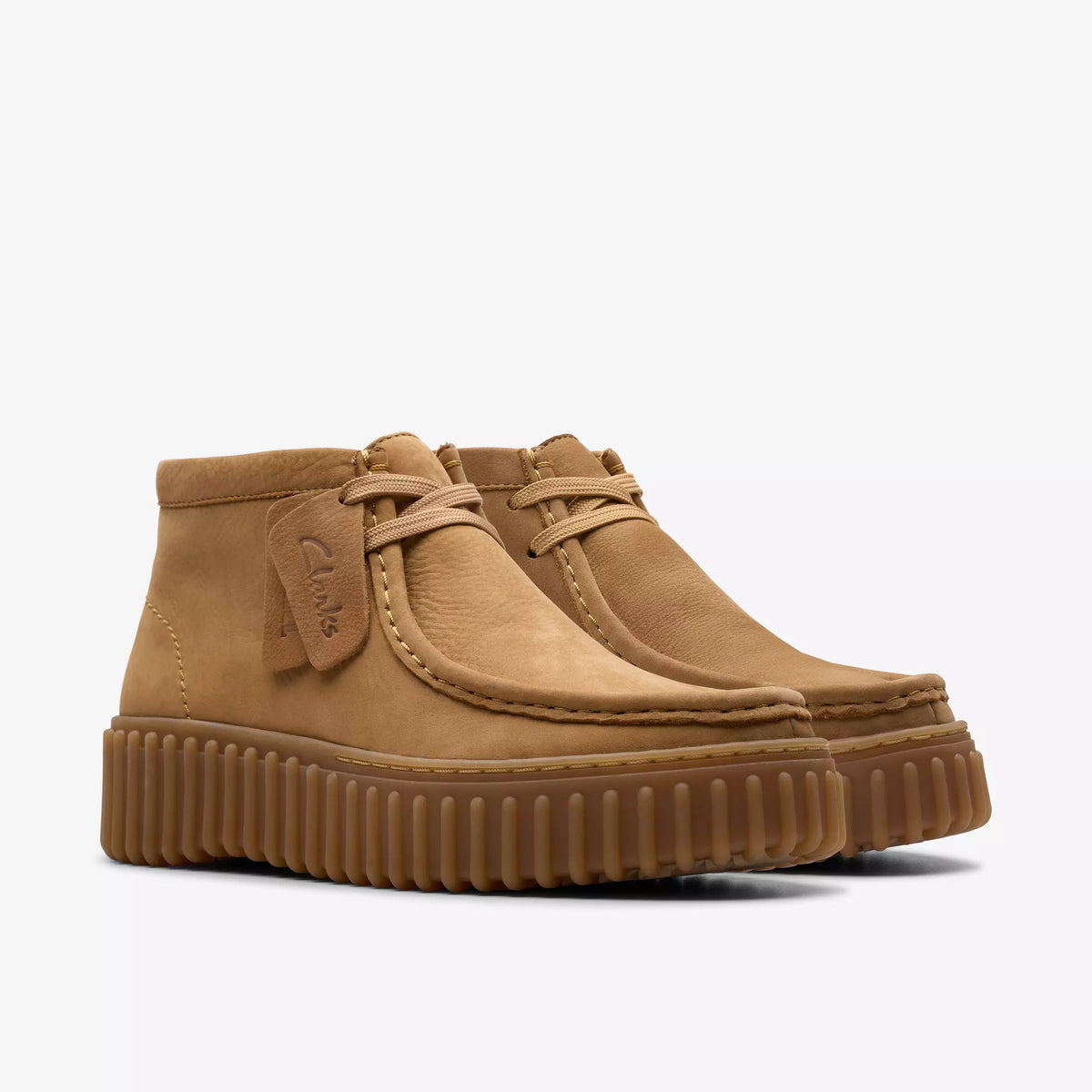 CLARKS Torhill Moss Light tan
