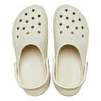 CROCS Classic platform clog bone
