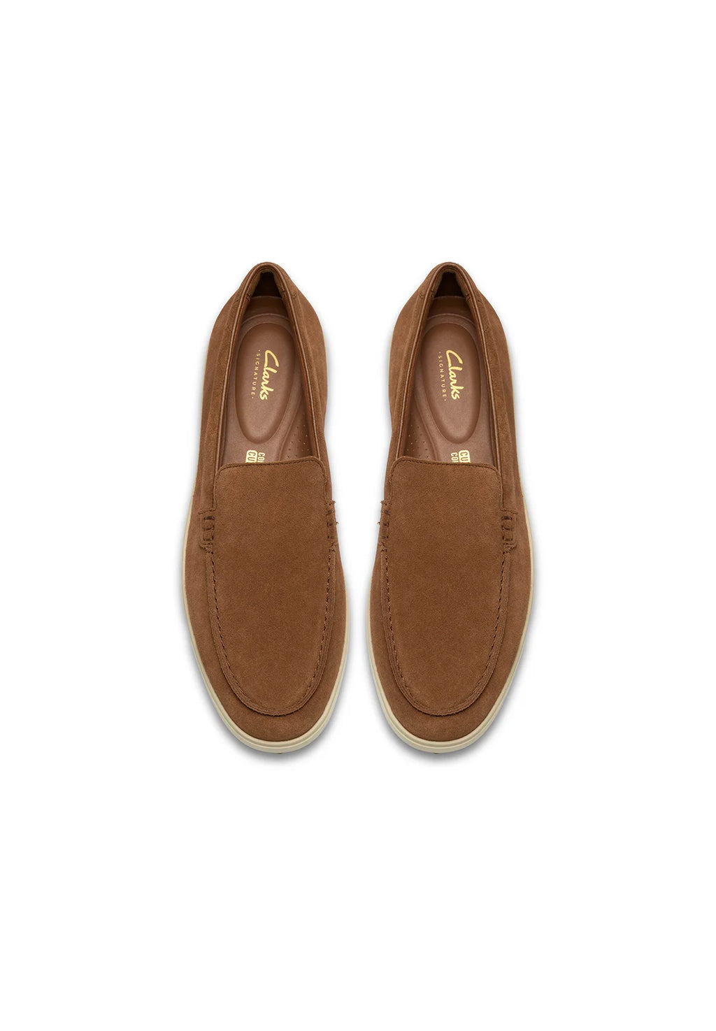 CLARKS Torford Easy cola suede