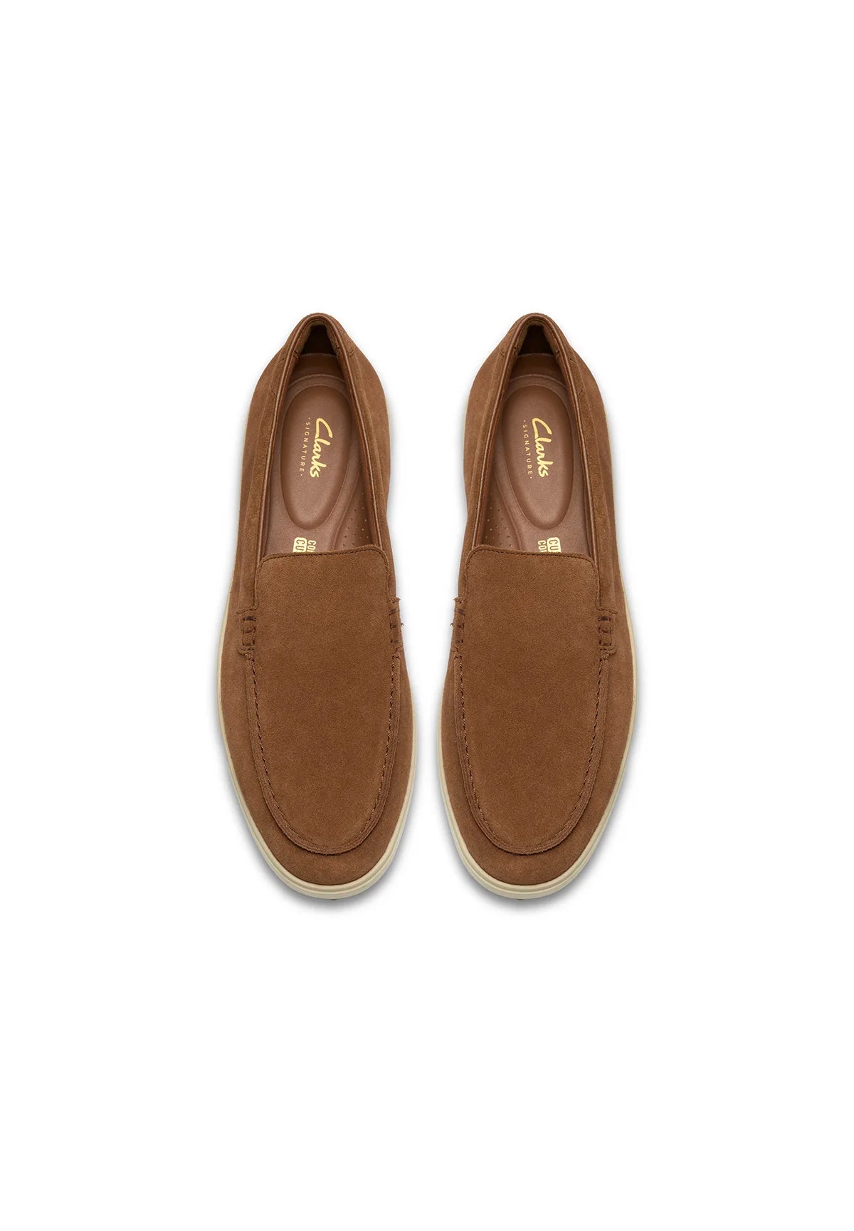 CLARKS Torford Easy cola suede