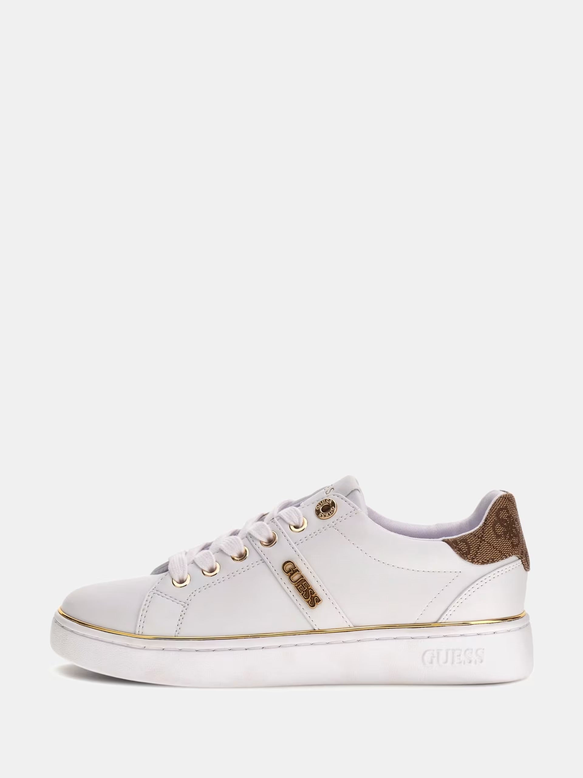 GUESS sneaker flfbtzele12 bianca