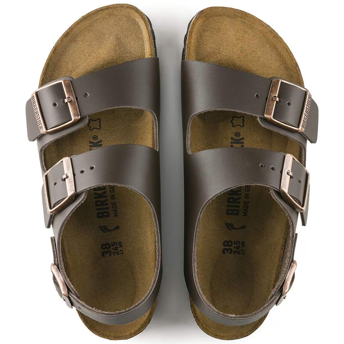 BIRKENSTOCK Milano BS dark brown