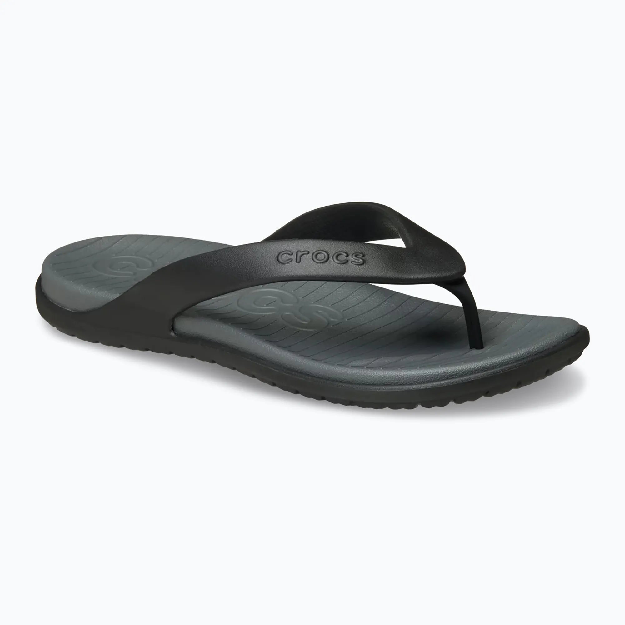 CROCS Coast flip nero-grigio