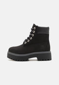 TIMBERLAND stone street 6 in lace jet black nero