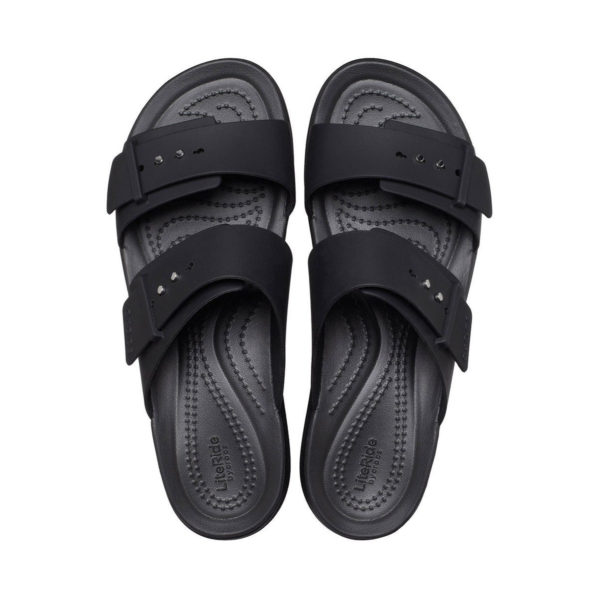 CROCS Brooklyn buckle nero