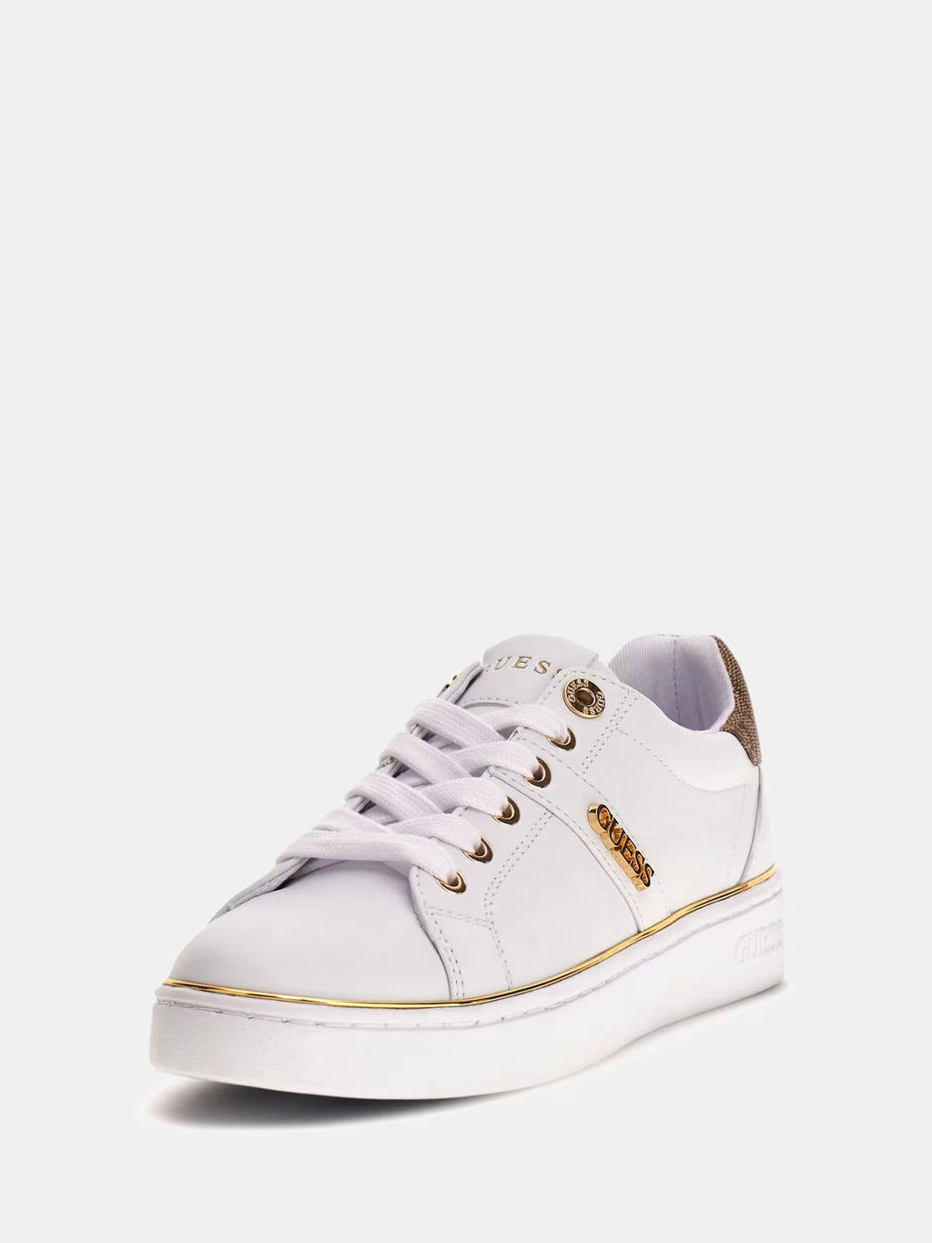 GUESS weißer flfbtzele12 Sneaker