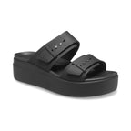 CROCS Brooklyn buckle nero