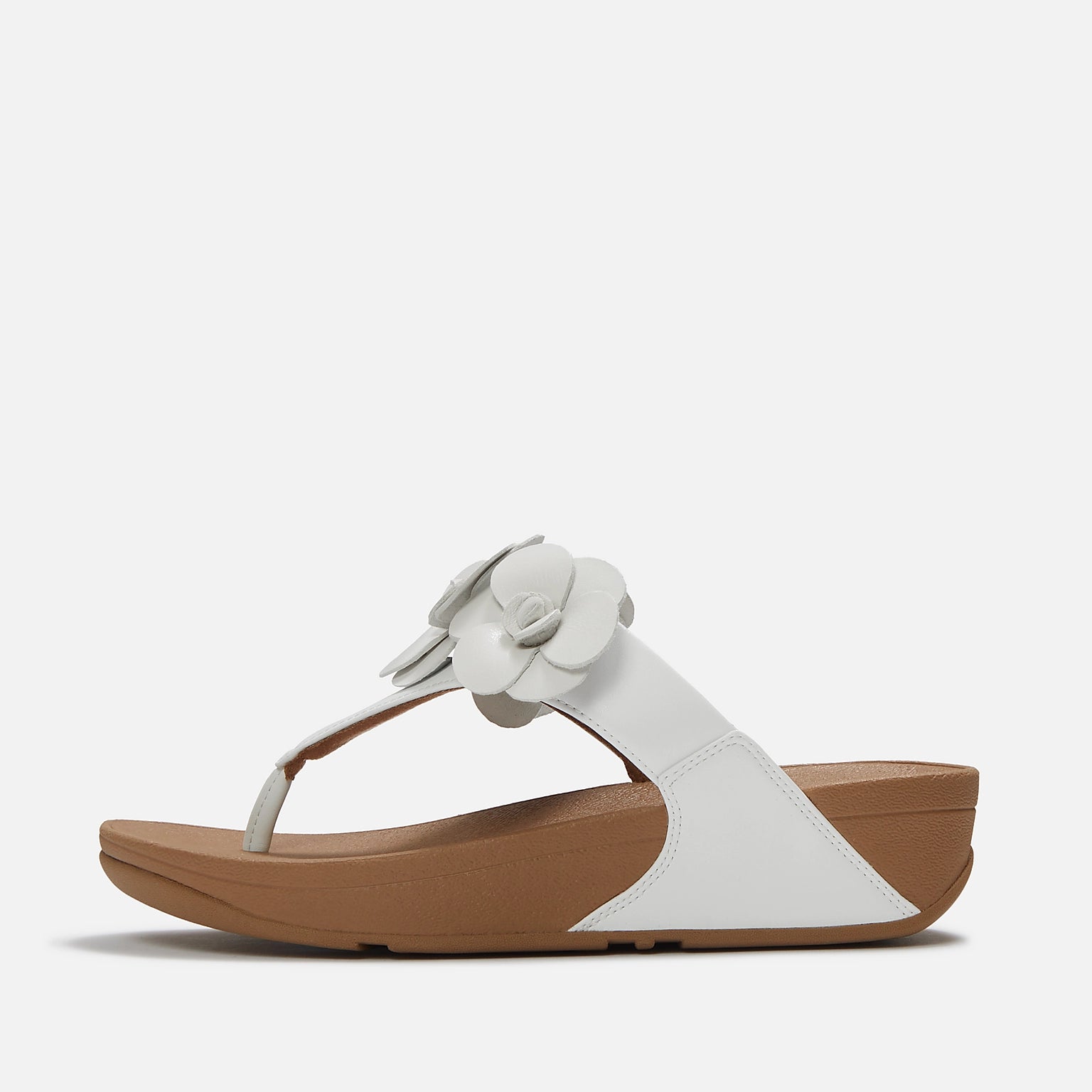 FITFLOP lulu flower bianco
