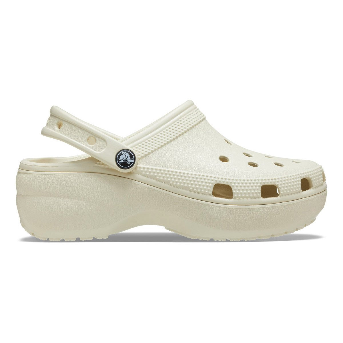 CROCS Classic platform clog bone