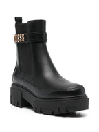 GUESS fl8yeaele10 schwarze Stiefelette