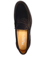 BRAWN’S mocassino marrone scamosciato