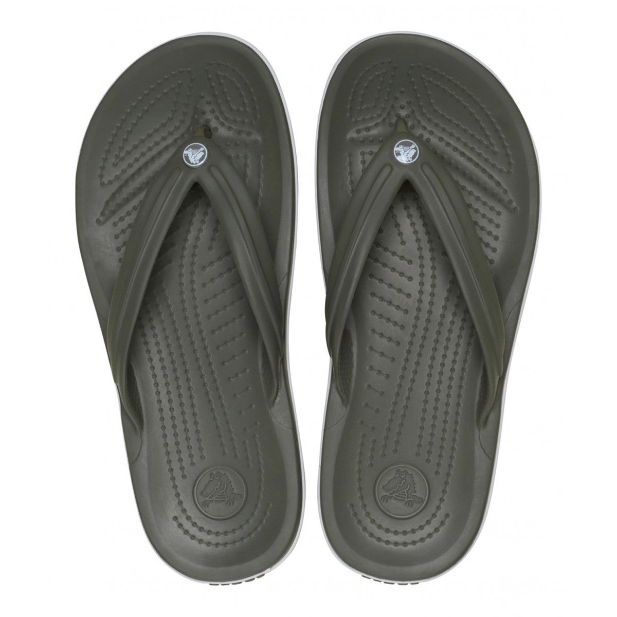 CROCS Crocband flip U verde
