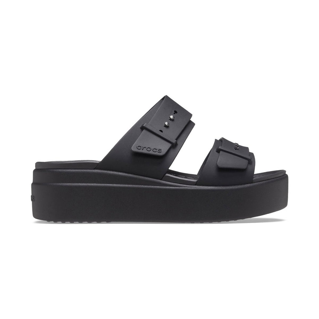 CROCS Brooklyn buckle nero