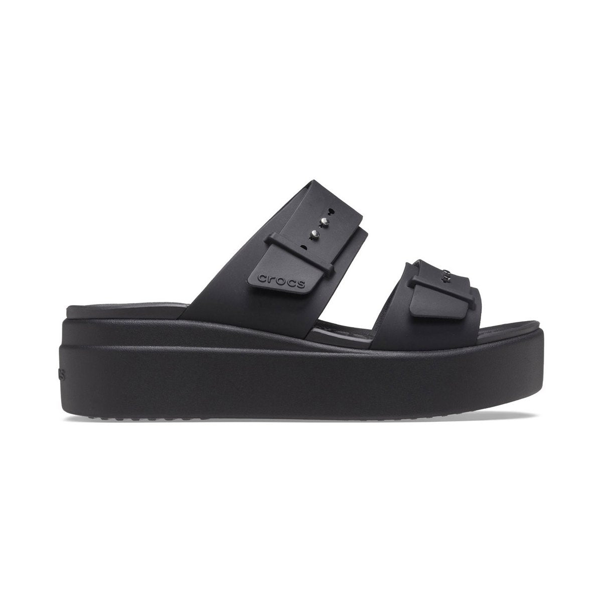 CROCS Brooklyn buckle nero