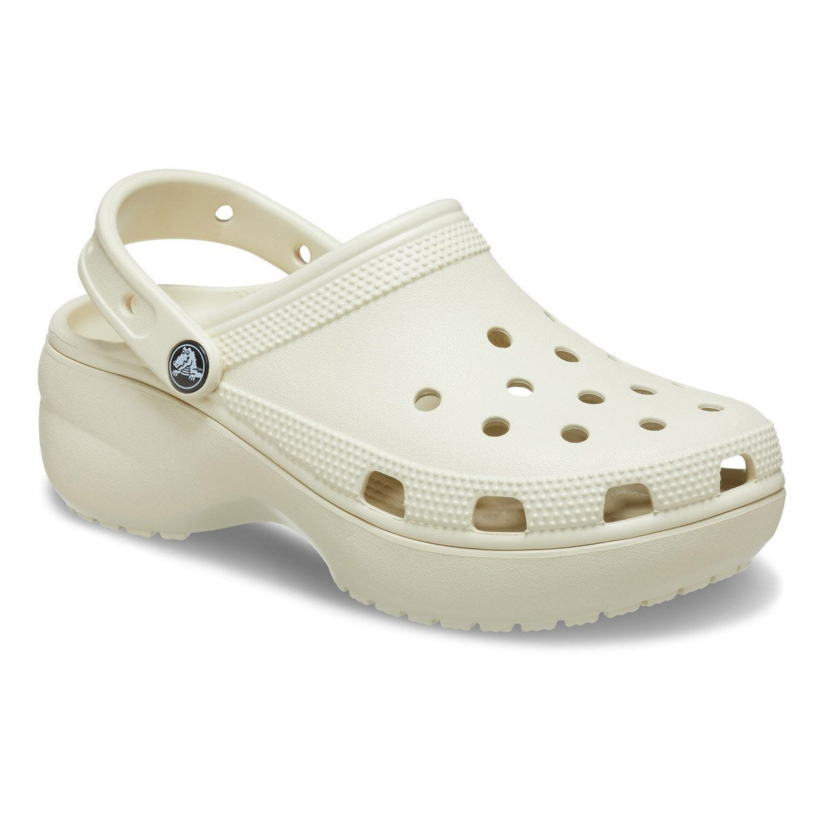 CROCS Classic platform clog bone