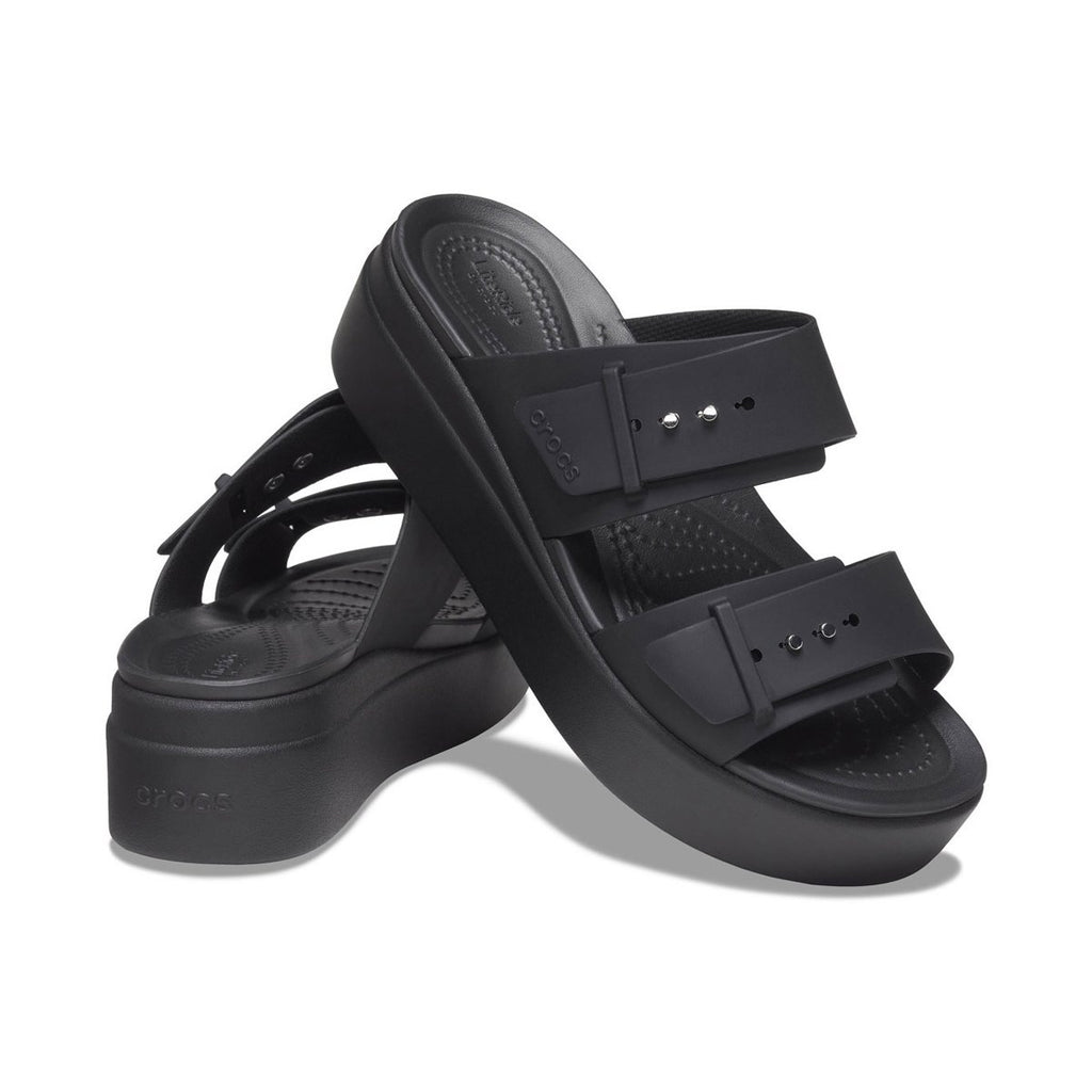 CROCS Brooklyn buckle nero