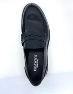 BRAWN’S mocassino nero