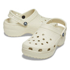CROCS Classic platform clog bone