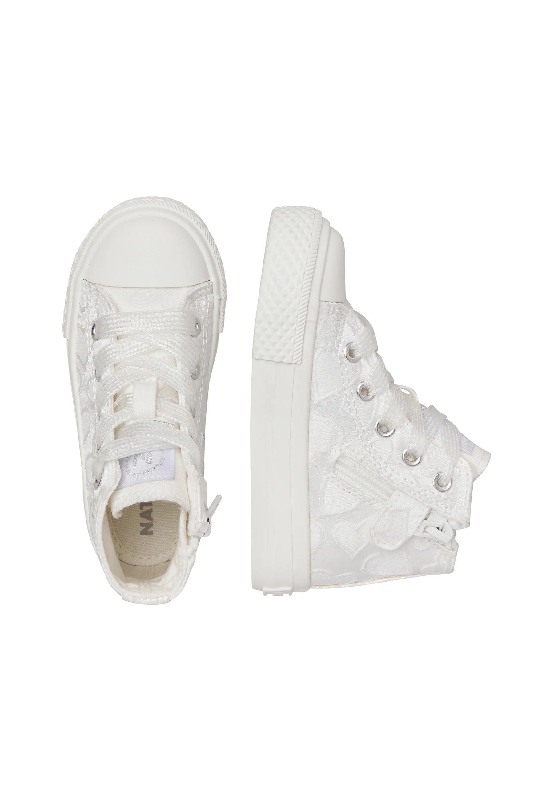 NATURINO Ylfas bianco saten