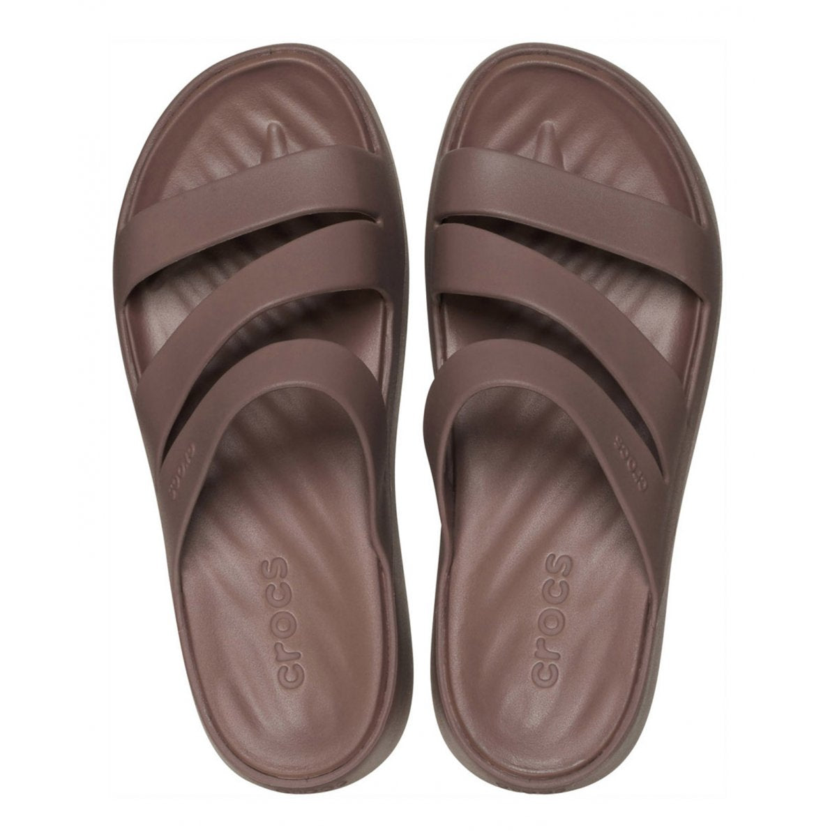 CROCS Getaway strappy truffle
