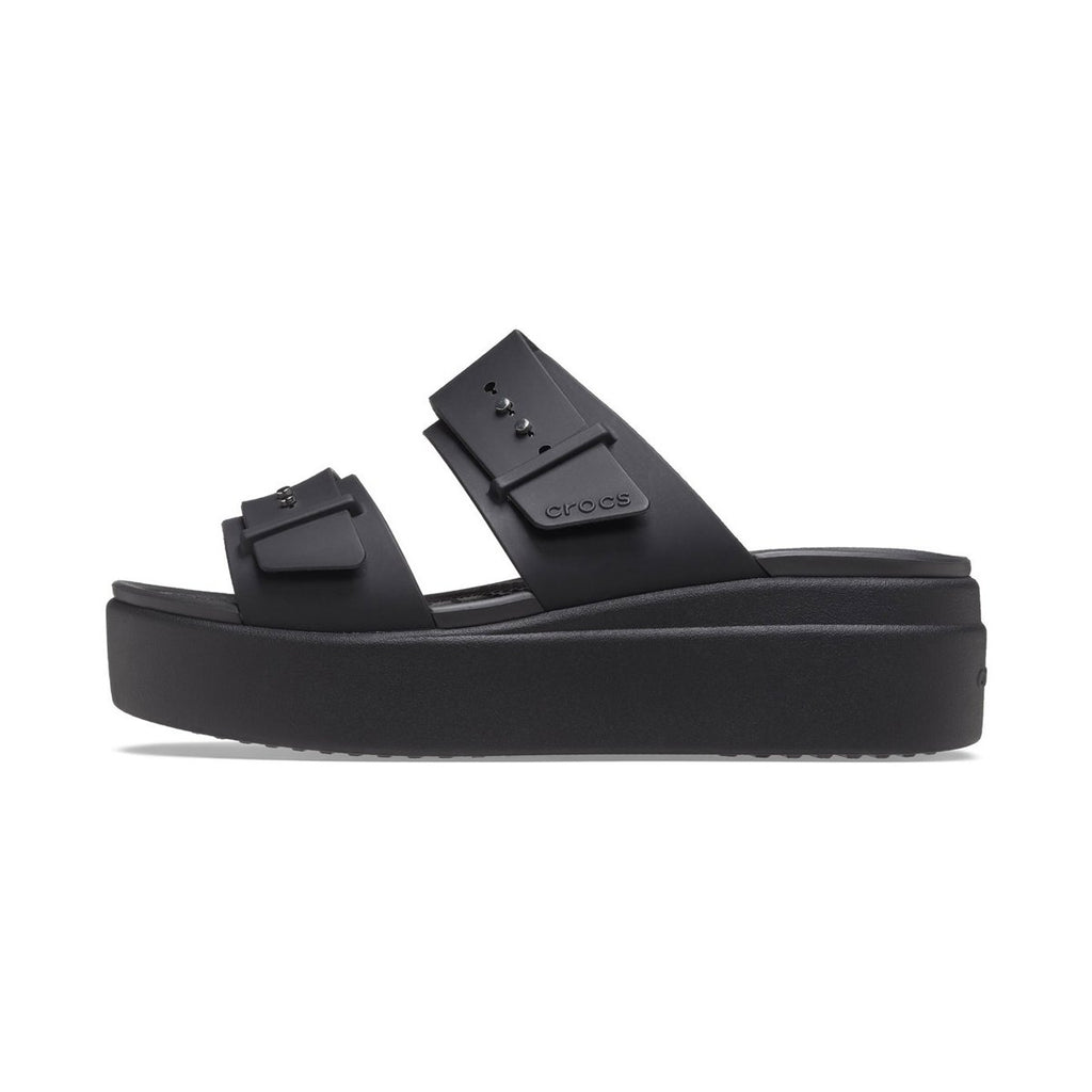 CROCS Brooklyn buckle nero