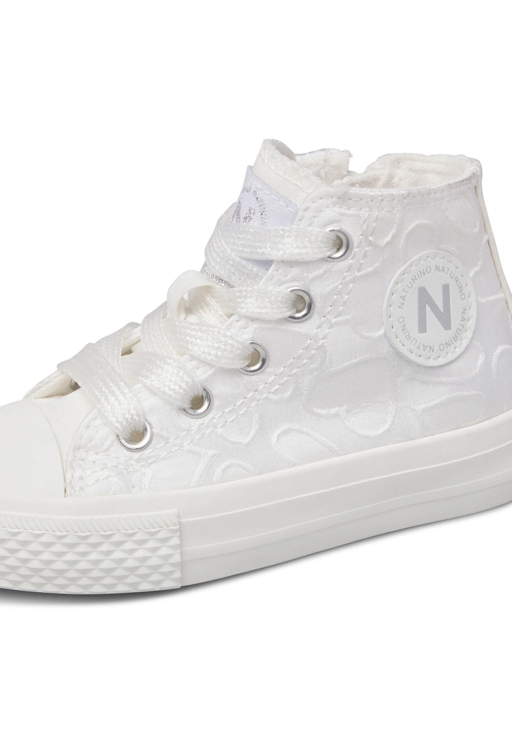 NATURINO Ylfas bianco saten