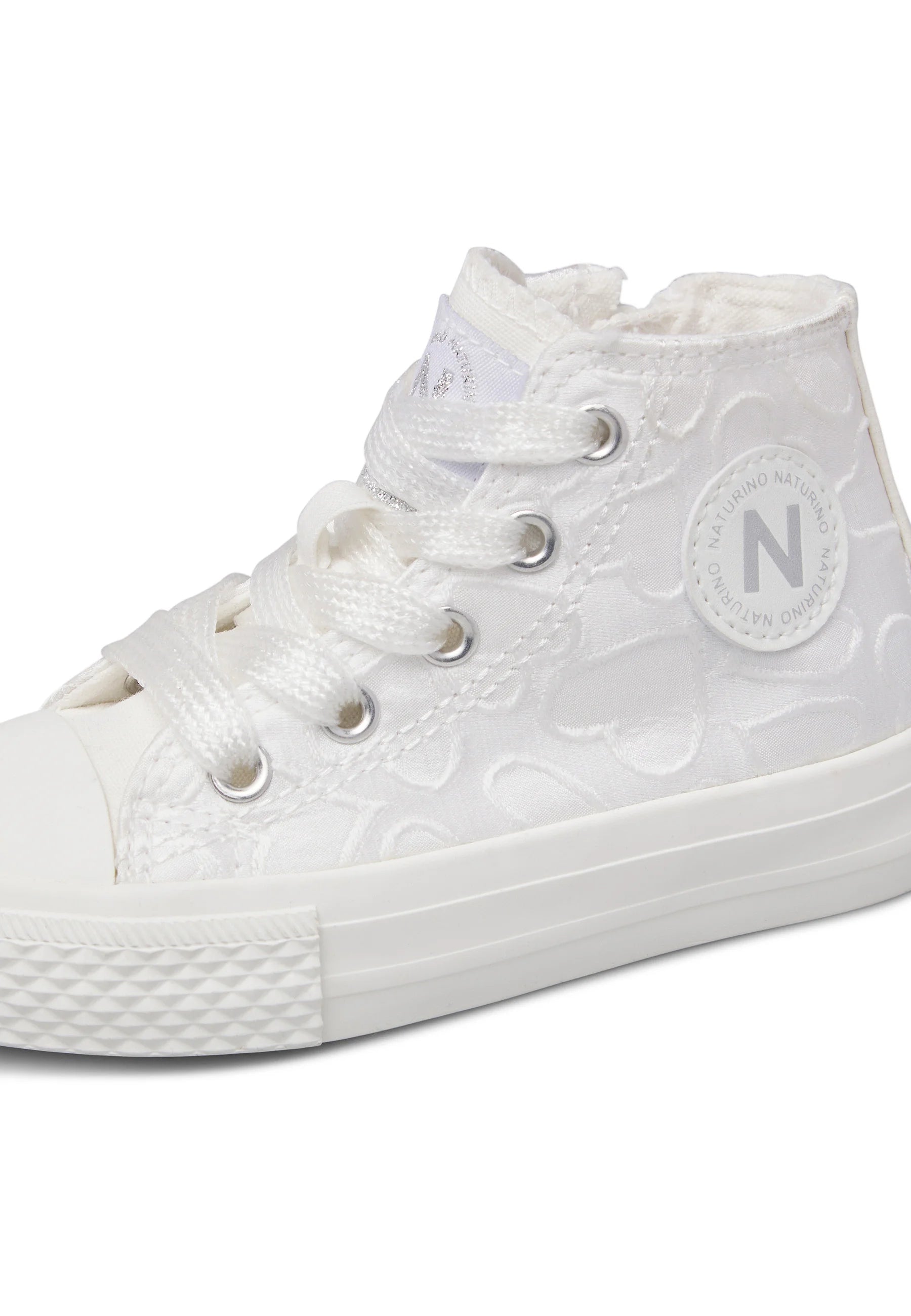 NATURINO Ylfas bianco saten