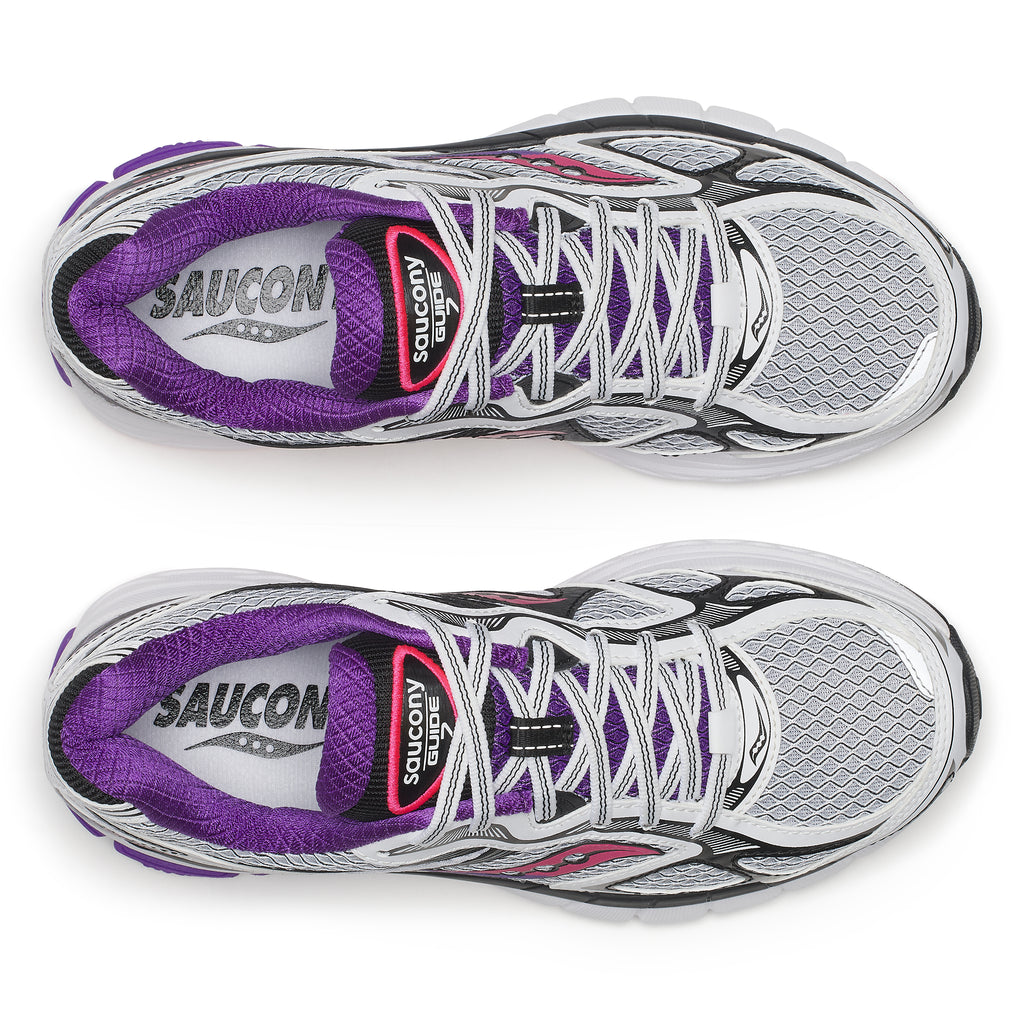 SAUCONY progrid guide 7 white-drupe