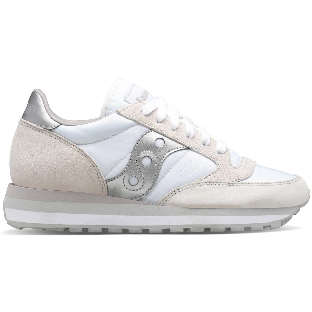 SAUCONY jazz triple bianco-silver