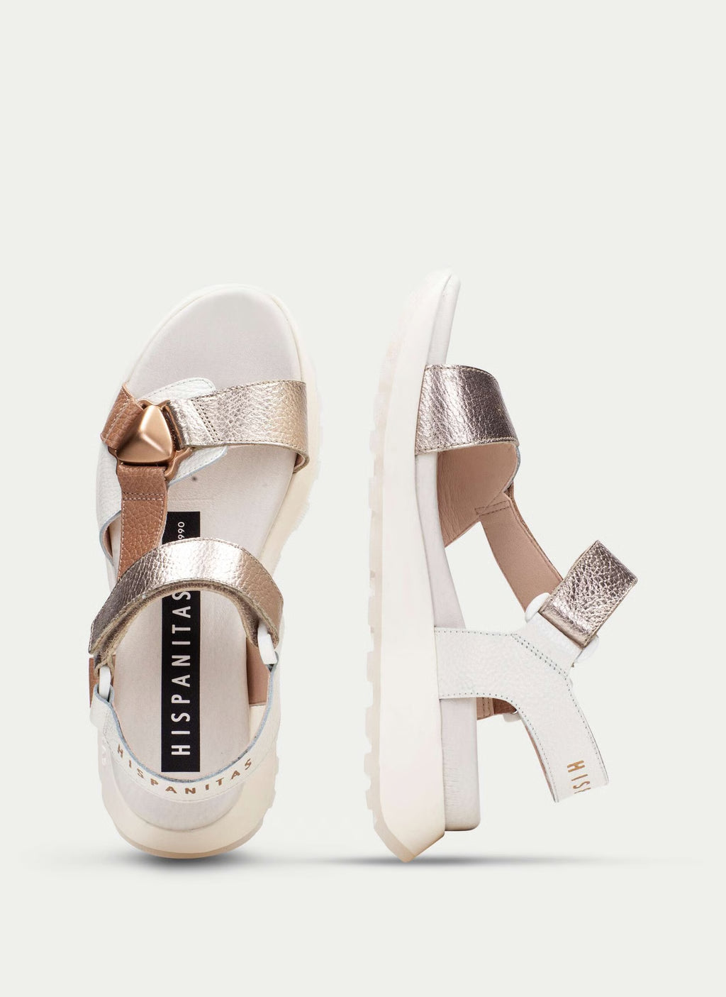 HISPANITAS sandalo Ambar bianco-beige