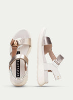 HISPANITAS sandalo Ambar bianco-beige